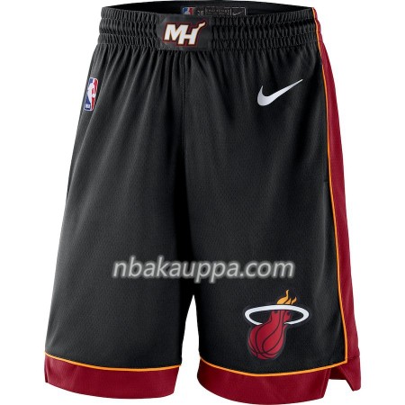 Miami Heat Miesten Shortsit Musta 2018-19 Nike Swingman